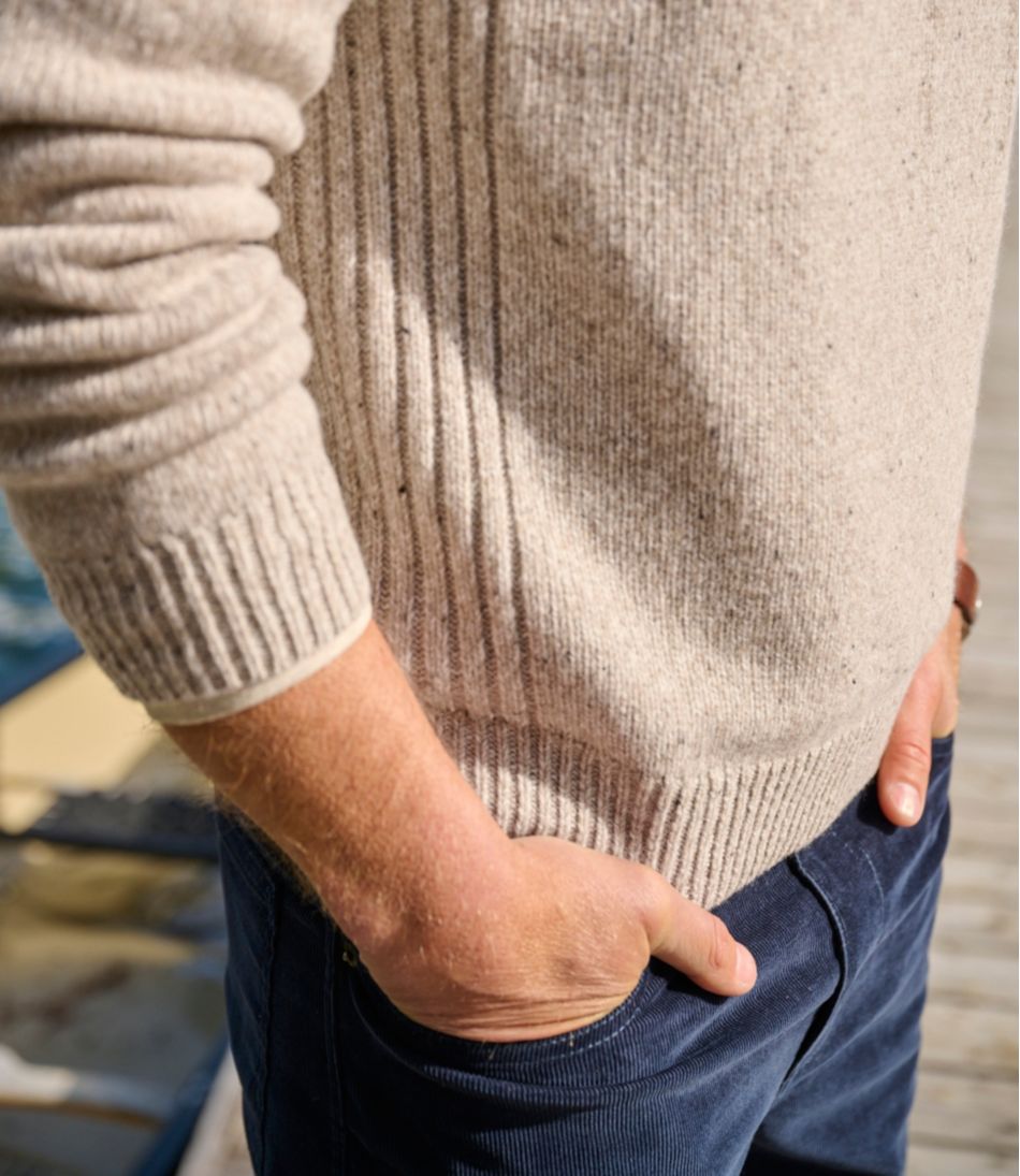 Men's All Seasons Wool Crewneck Sweater