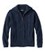 Full-Zip Men's Signature Cotton Fisherman Sweater