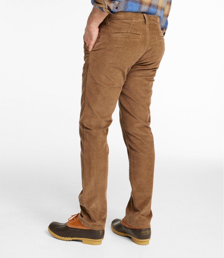 Standard Fit Men's BeanFlex® Corduroy Pants Straight Leg Chinos