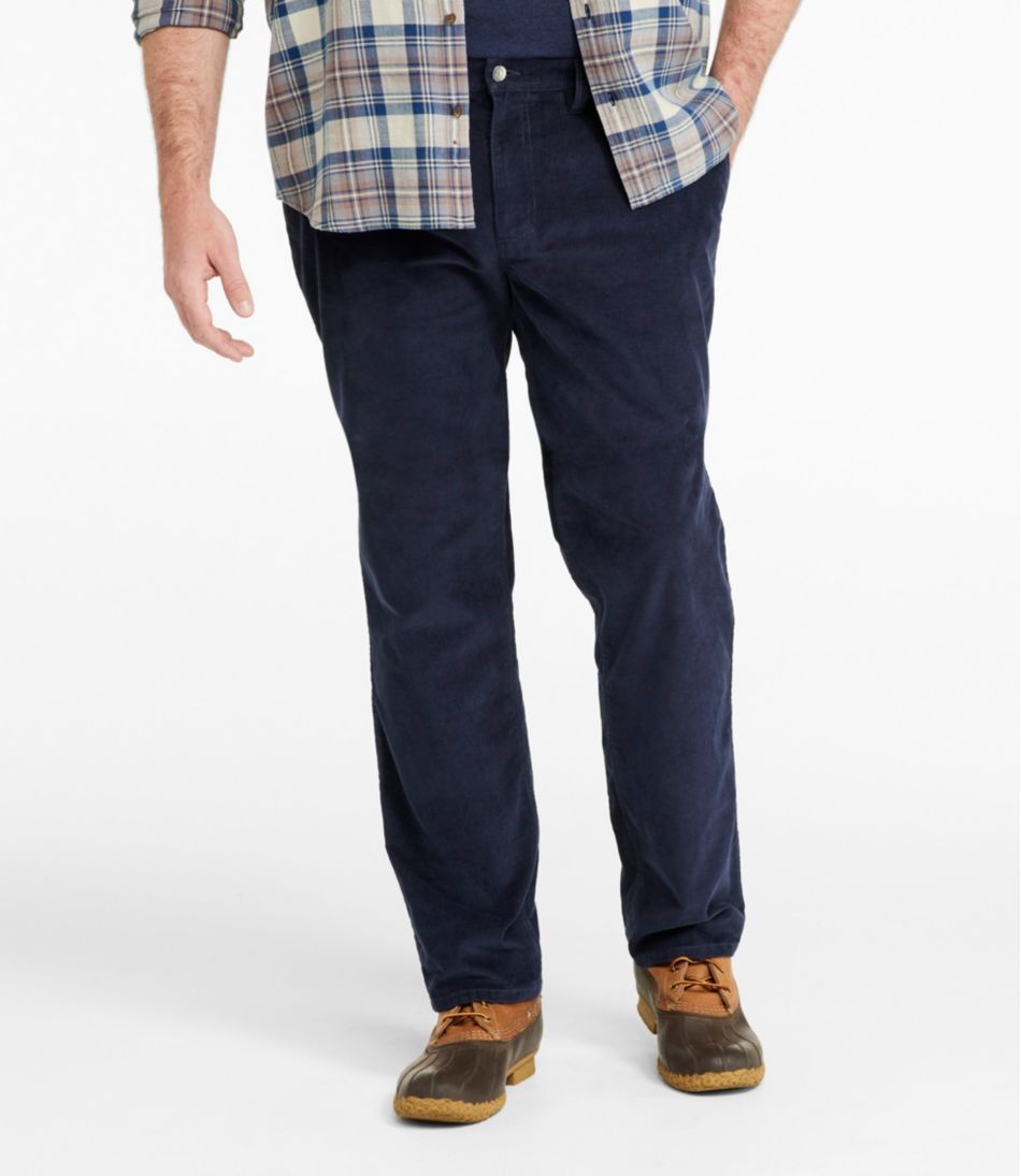 Standard Fit Men's BeanFlex® Corduroy Pants Straight Leg Chinos