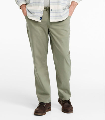Men's BeanFlex® Performance Canvas Pants, Five-Pocket, Standard Fit, Straight Leg