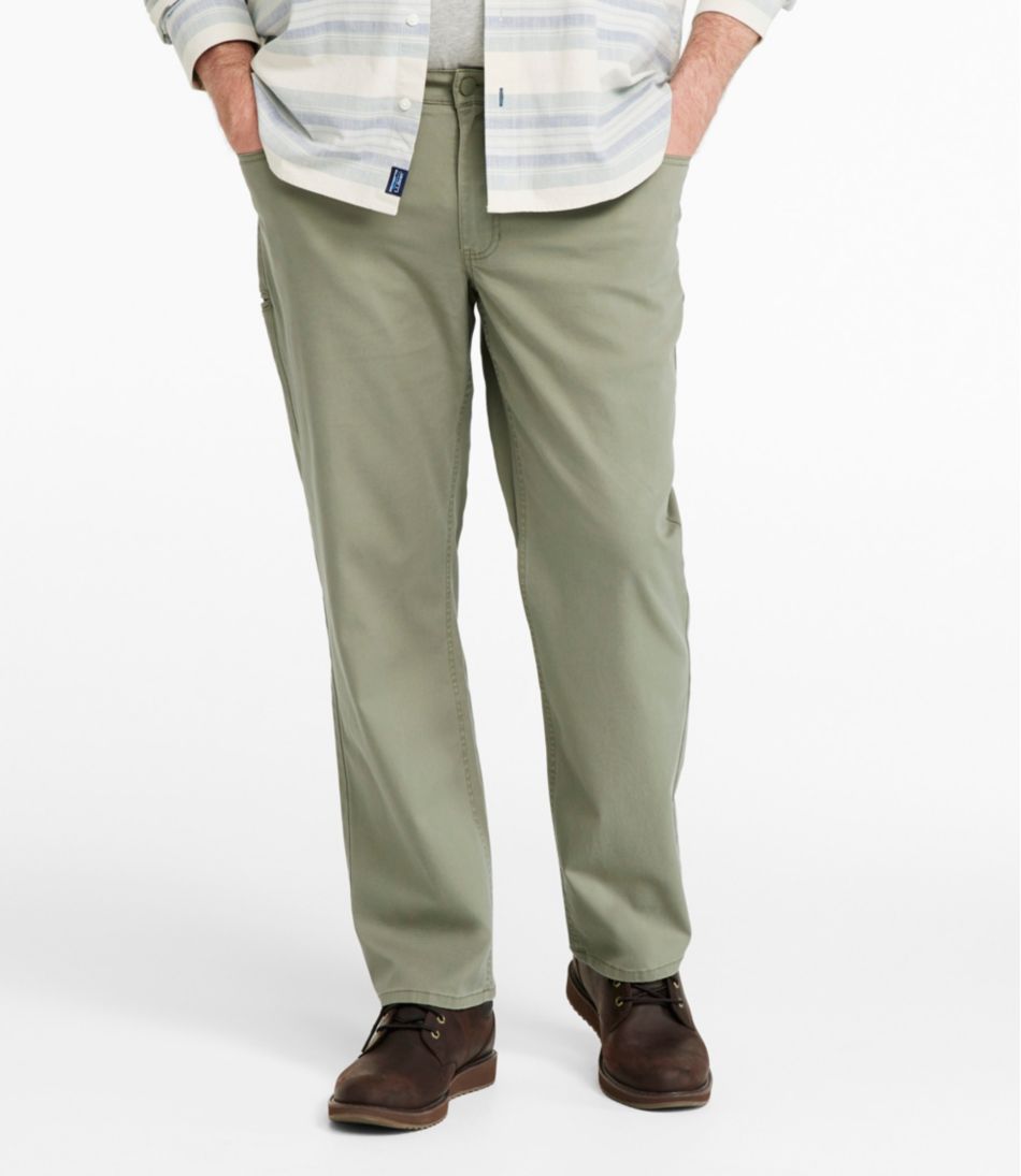Men's BeanFlex® Performance Canvas Pants Straight Leg Five-Pocket Standard Fit