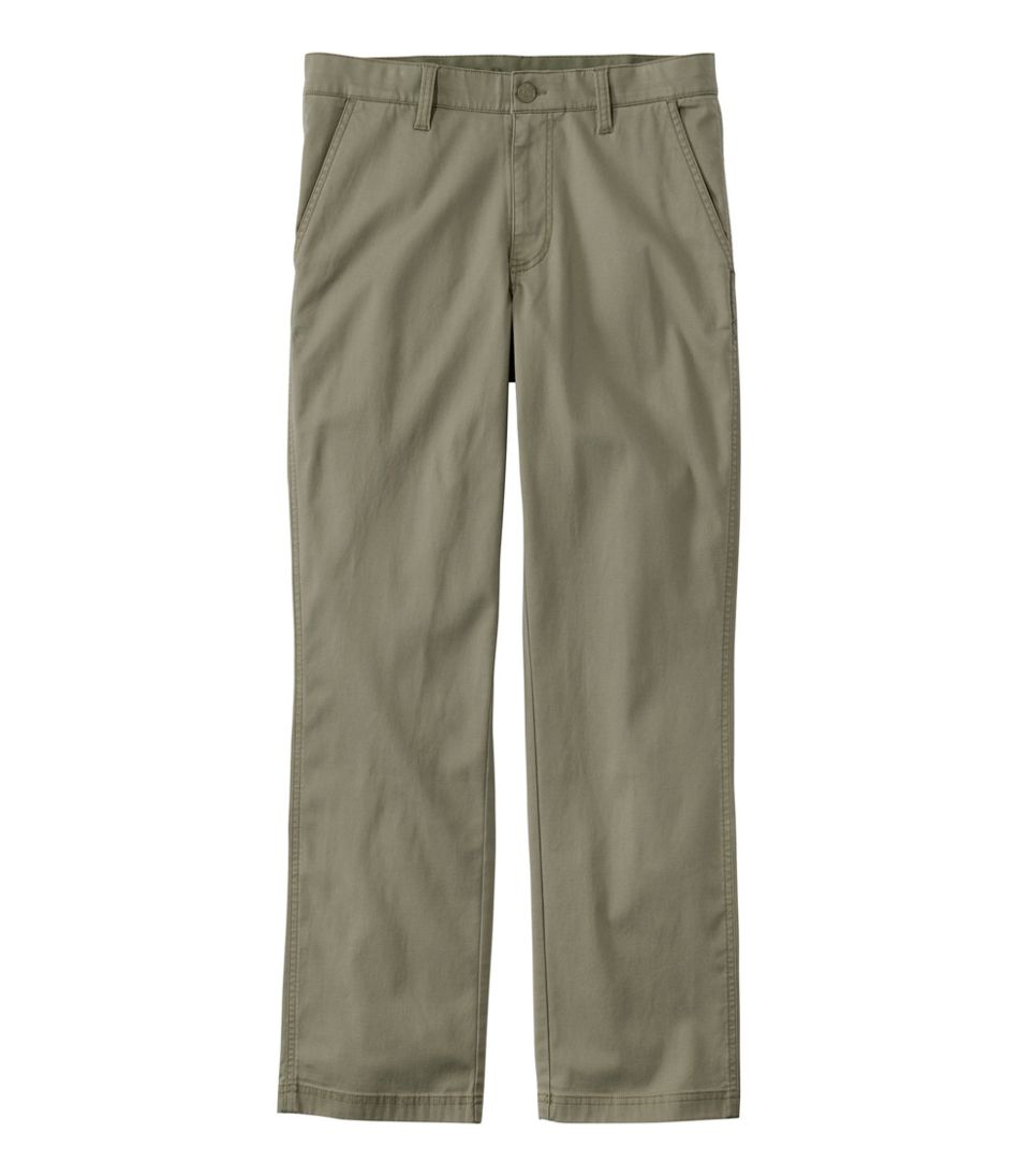 Chinos Men's BeanFlex® Performance Canvas Pants Standard Fit Straight Leg