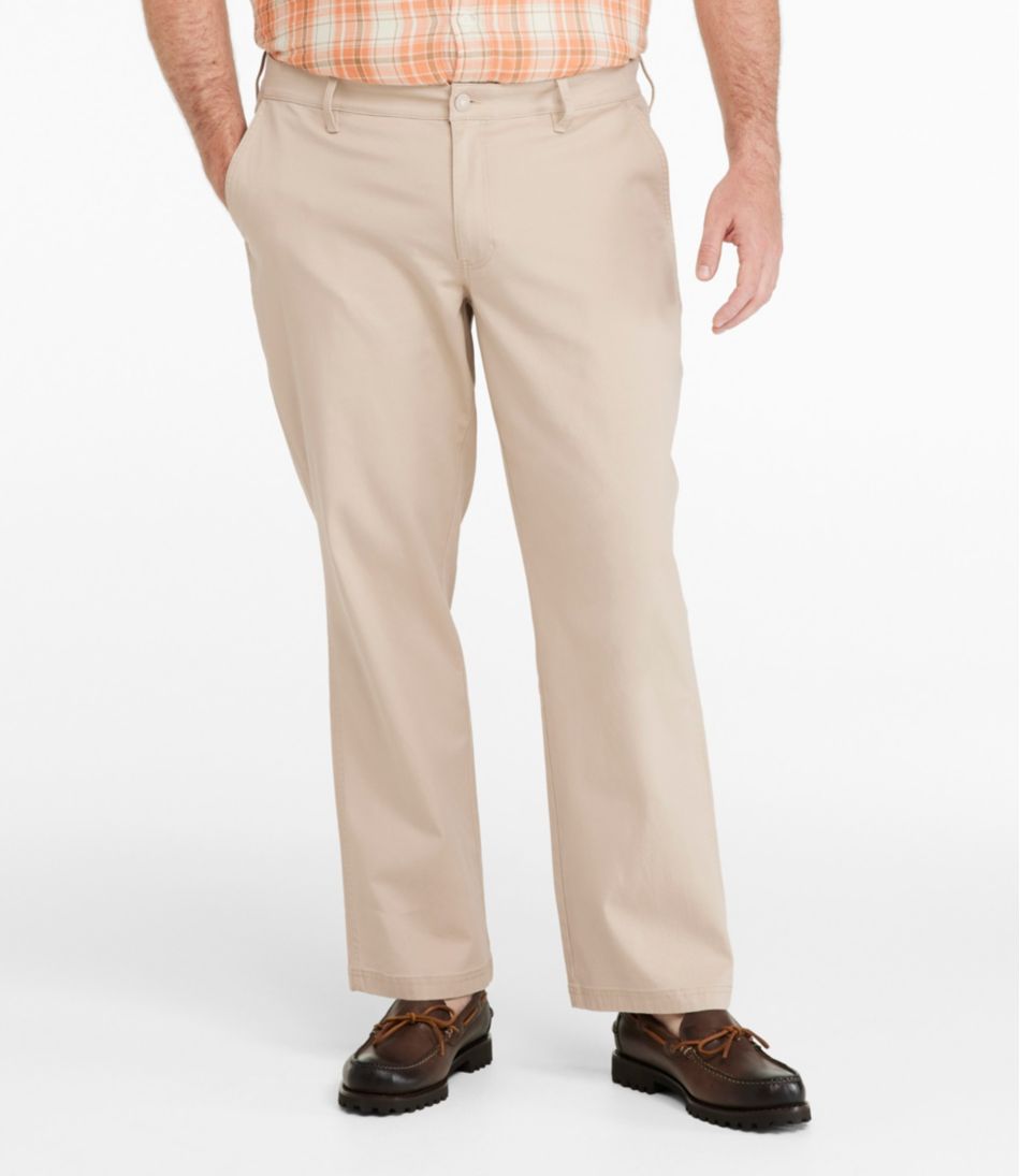 Chinos Men's BeanFlex® Performance Canvas Pants Standard Fit Straight Leg