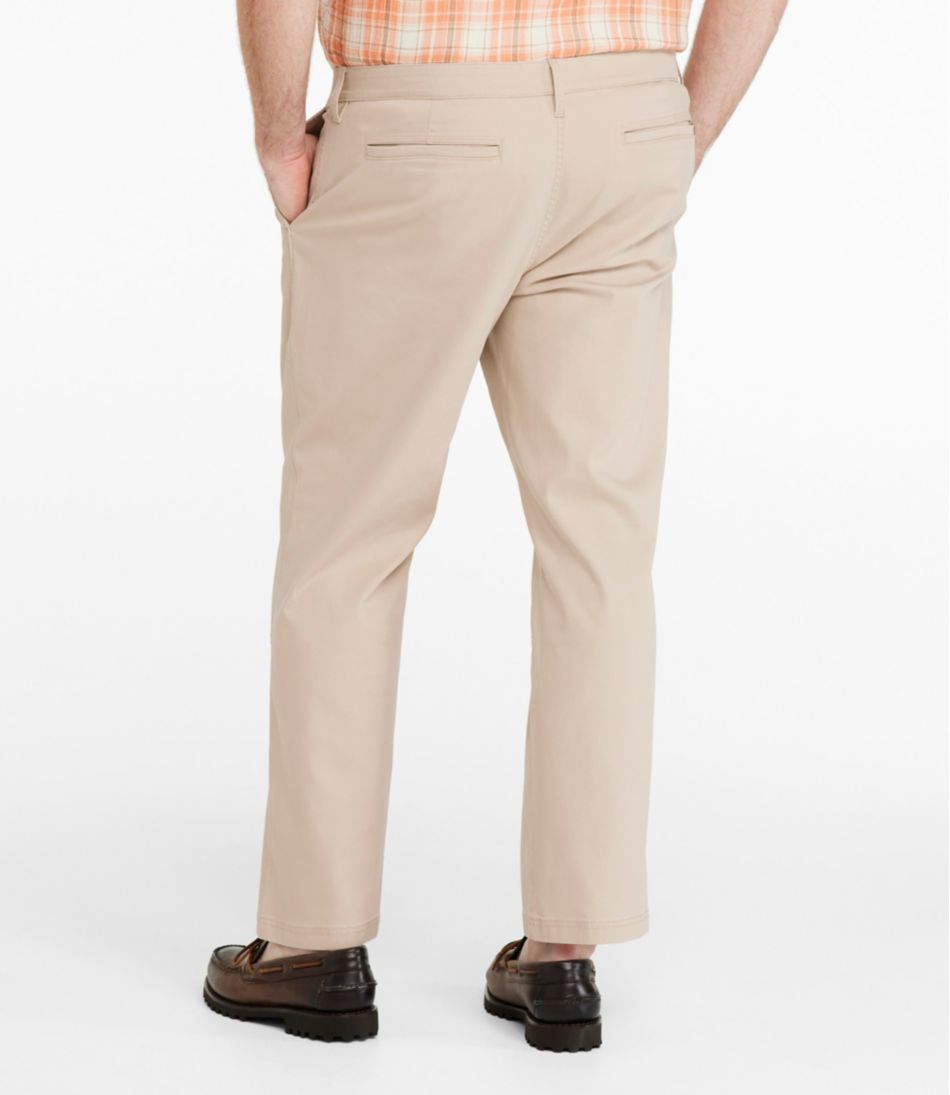 Chinos Men's BeanFlex® Performance Canvas Pants Standard Fit Straight Leg