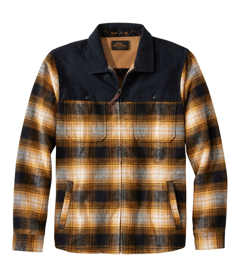 Plaid Men's Signature 1965 Chamois Cloth Stag Jacket