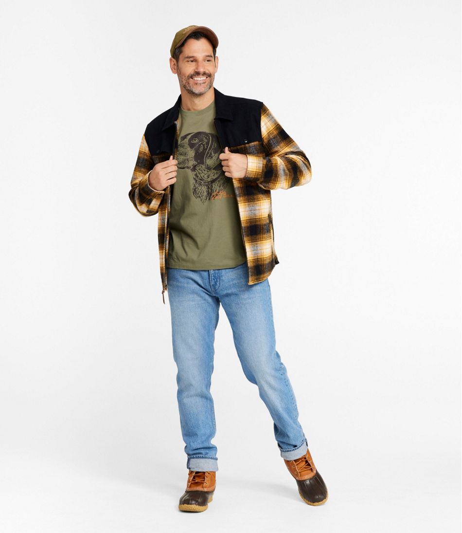 Plaid Men's Signature 1965 Chamois Cloth Stag Jacket