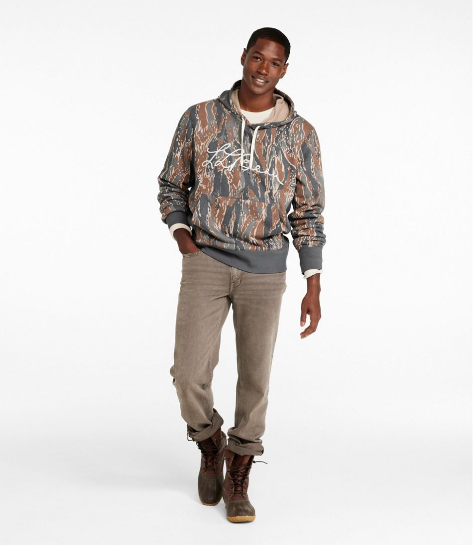 Print Men's Signature Camp Hoodie Sweatshirt