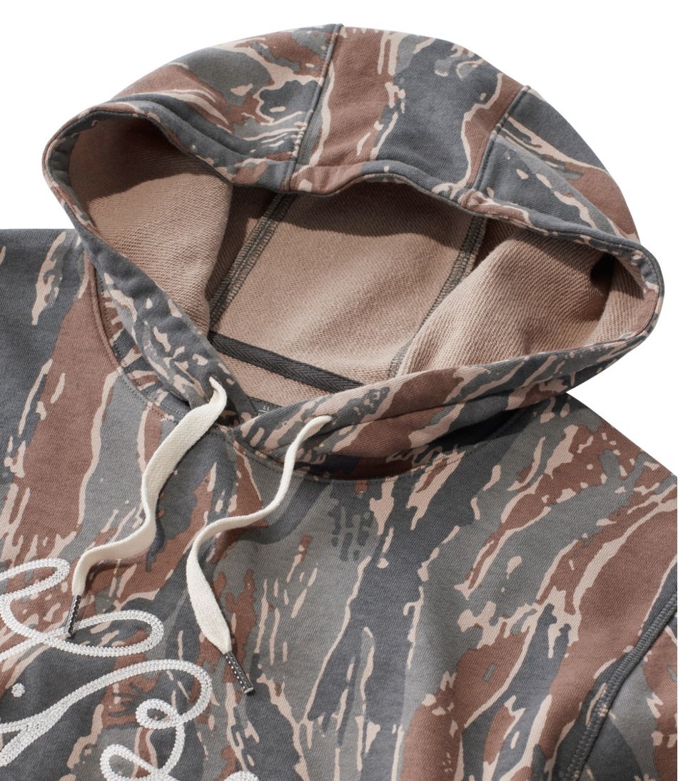 Print Men's Signature Camp Hoodie Sweatshirt