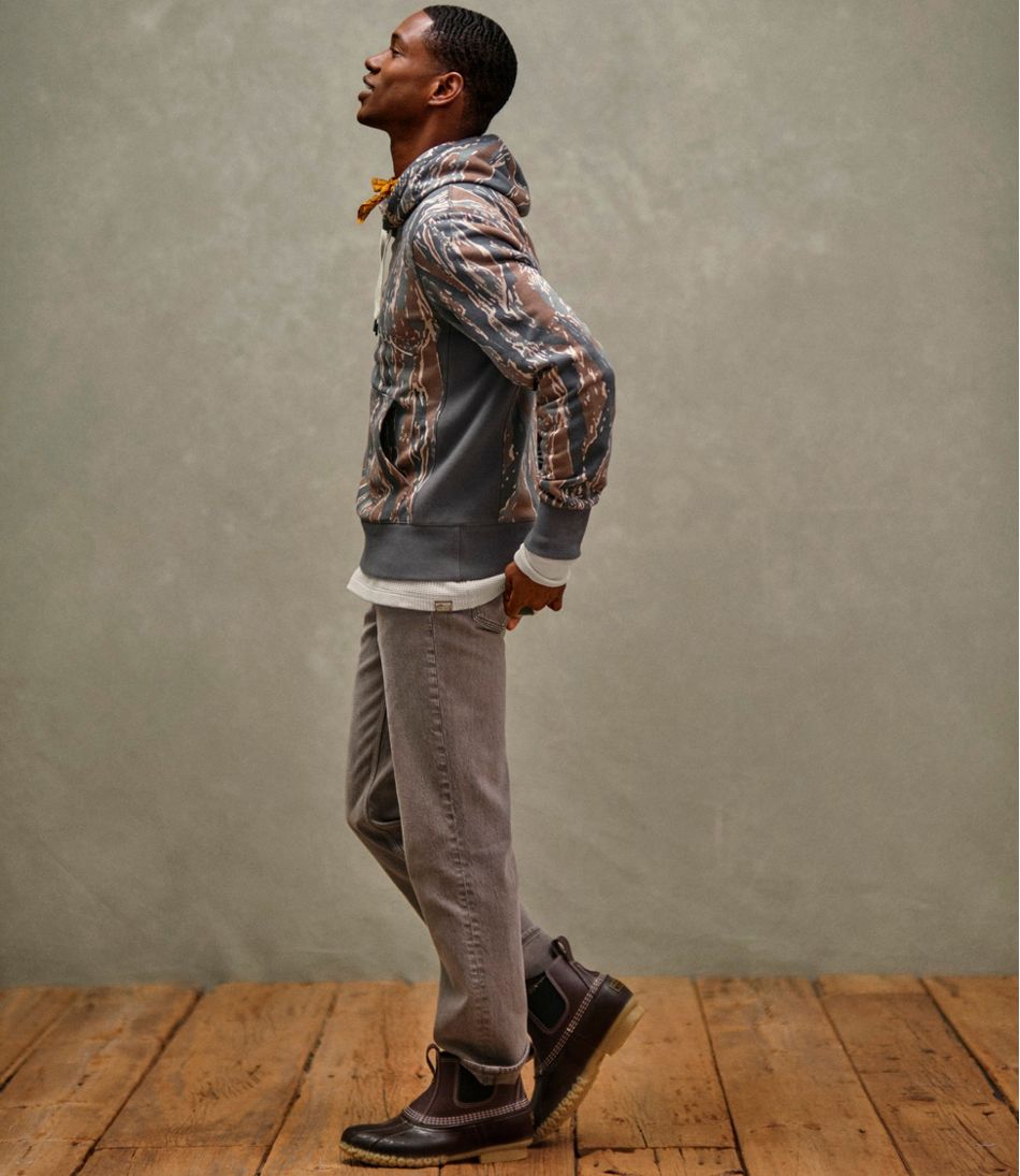 Print Men's Signature Camp Hoodie Sweatshirt