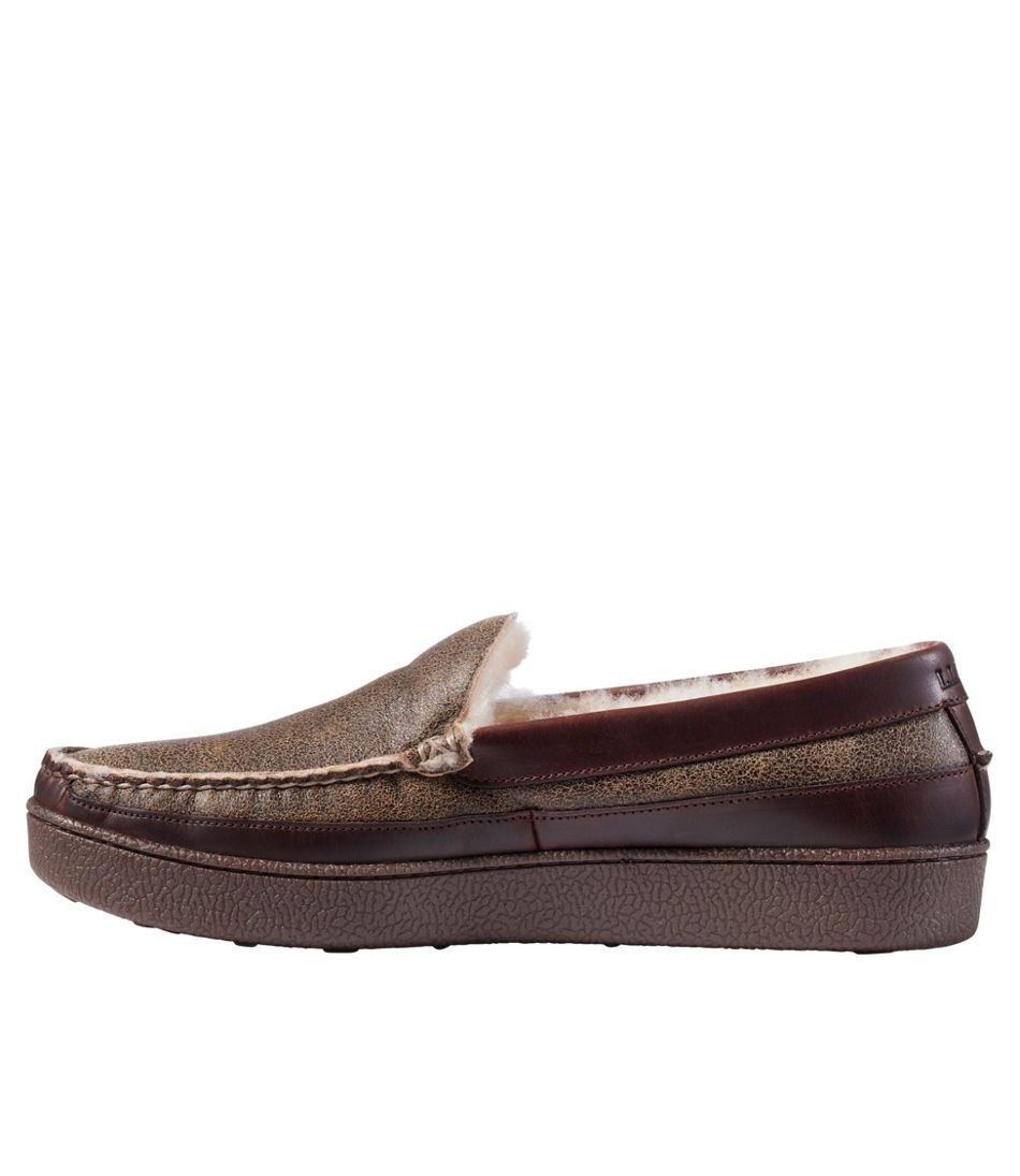 Men's Lodge Moc Vibram® Slippers Shearling