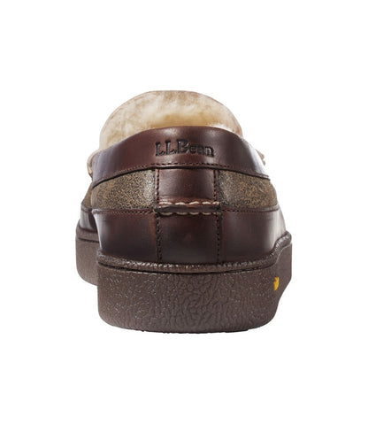 Men's Lodge Moc Vibram® Slippers, Shearling
