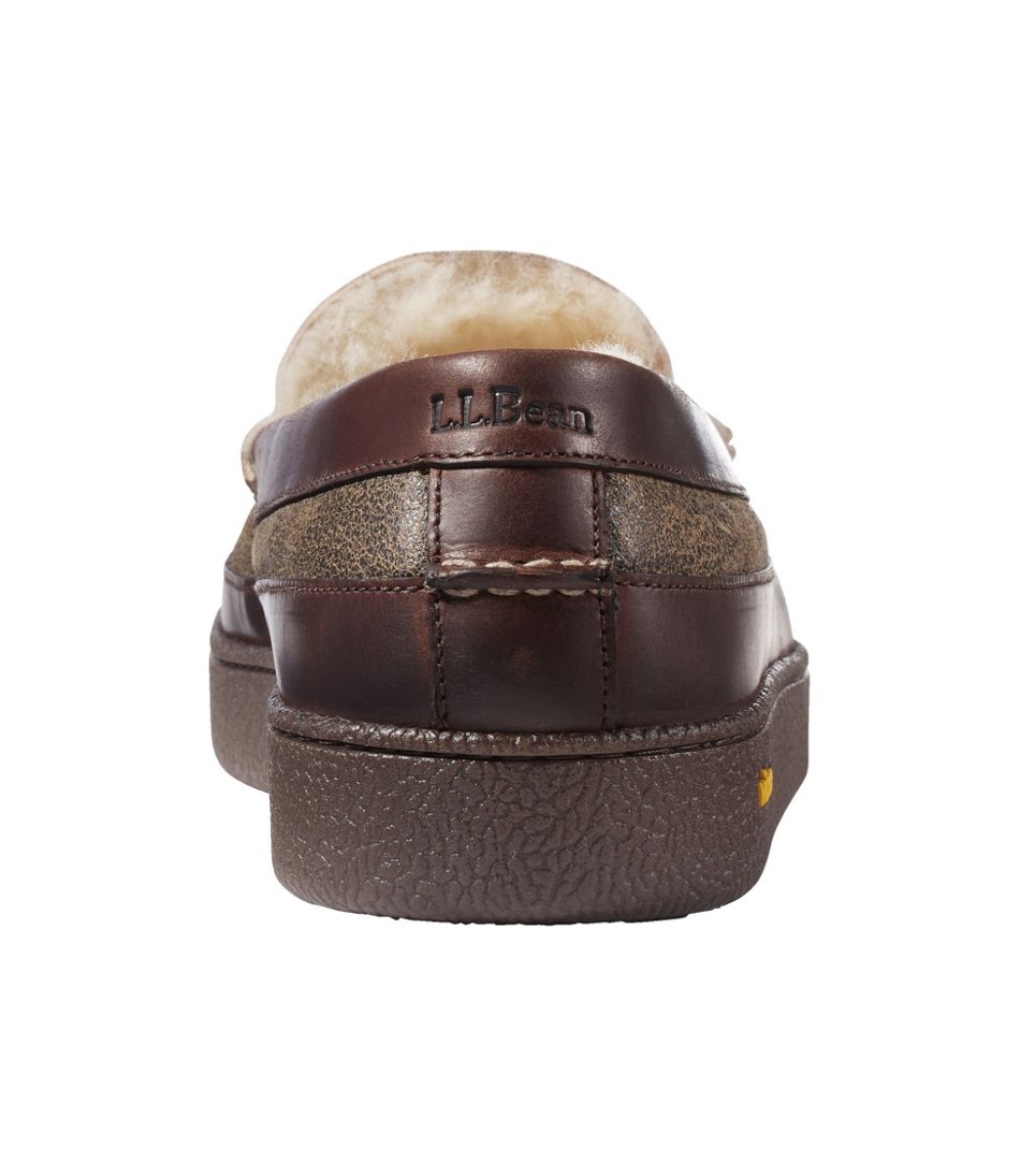 Men's Lodge Moc Vibram® Slippers Shearling