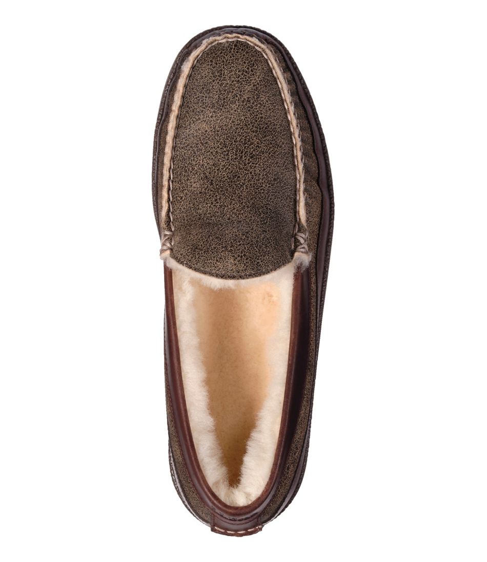 Men's Lodge Moc Vibram® Slippers Shearling