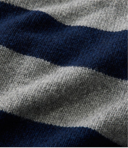 Men's Bean's Classic Ragg Wool Sweater, Rollneck, Stripe