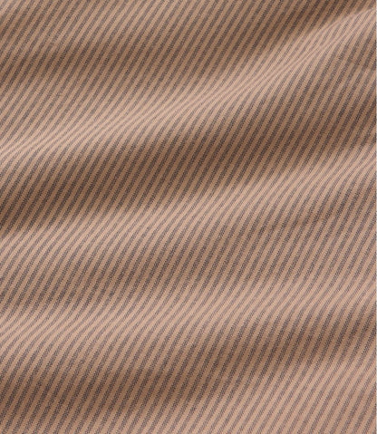 Men's Sunwashed Oxford Shirt, Slightly Fitted Untucked Fit, Stripe