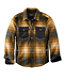 Plaid Men's Signature Mixed Media Fleece Shirt Jacket