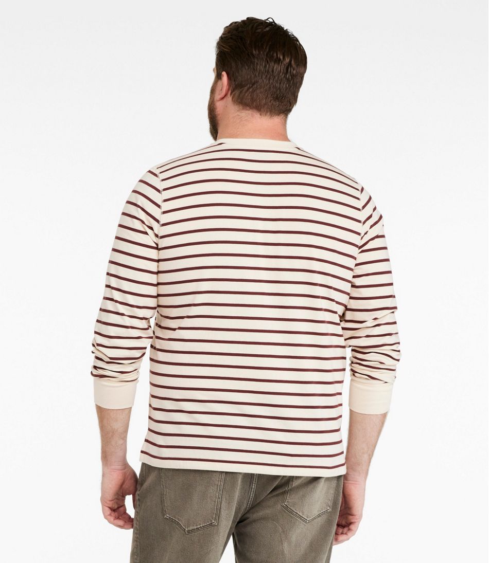 Long-Sleeve Stripe Men's Signature Northwoods Henley