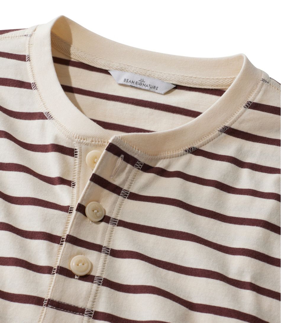 Long-Sleeve Stripe Men's Signature Northwoods Henley