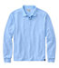 Long-Sleeve Men's Mountainside Micro Waffle Polo