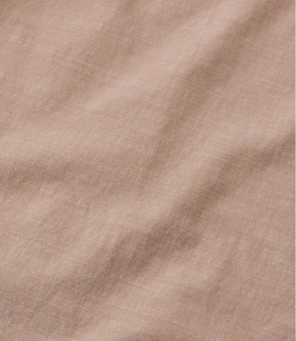 Men's Comfort Stretch Performance® Chambray Shirt, Short-Sleeve, Slightly Fitted Untucked Fit