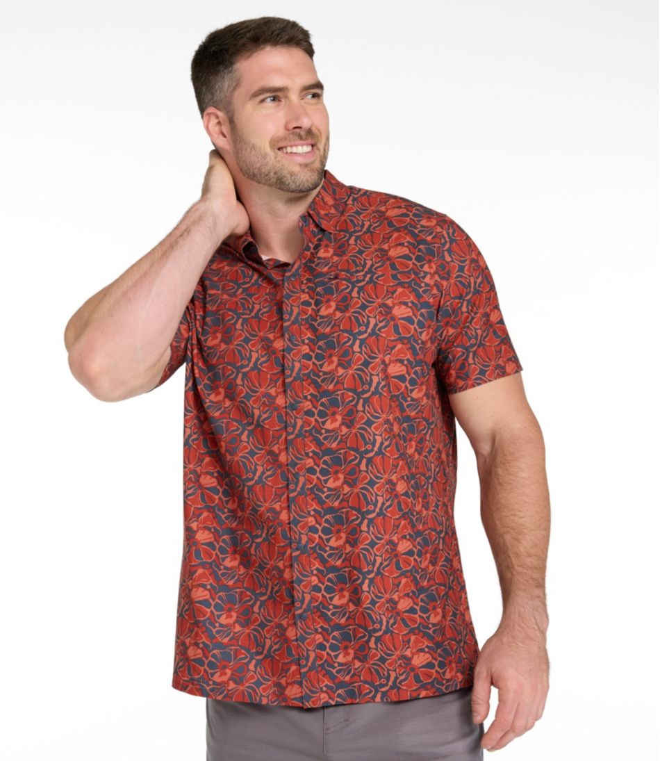 Short-Sleeve Print Men's Ultralight Venture Shirt