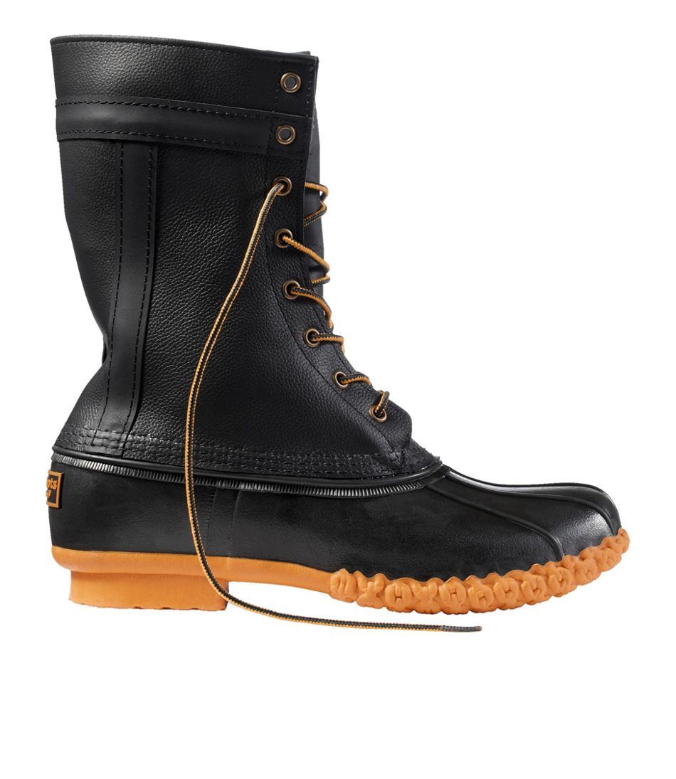 11" Cruiser Leather Men's Signature Bean Boots