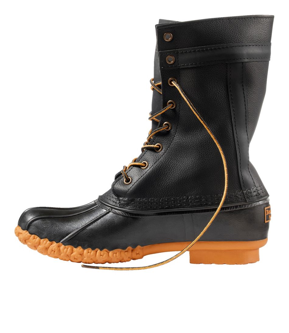 11" Cruiser Leather Men's Signature Bean Boots