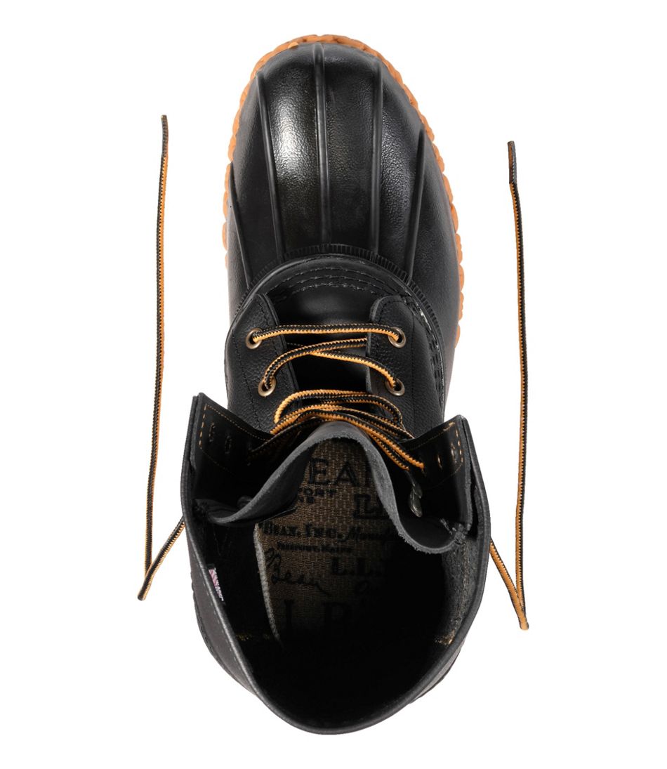 Men's Signature Bean Boots, 11" Cruiser Leather