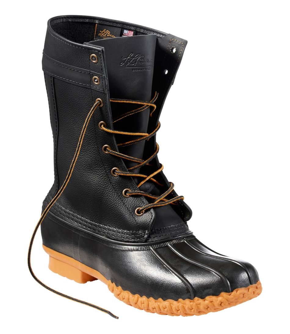 11" Cruiser Leather Men's Signature Bean Boots