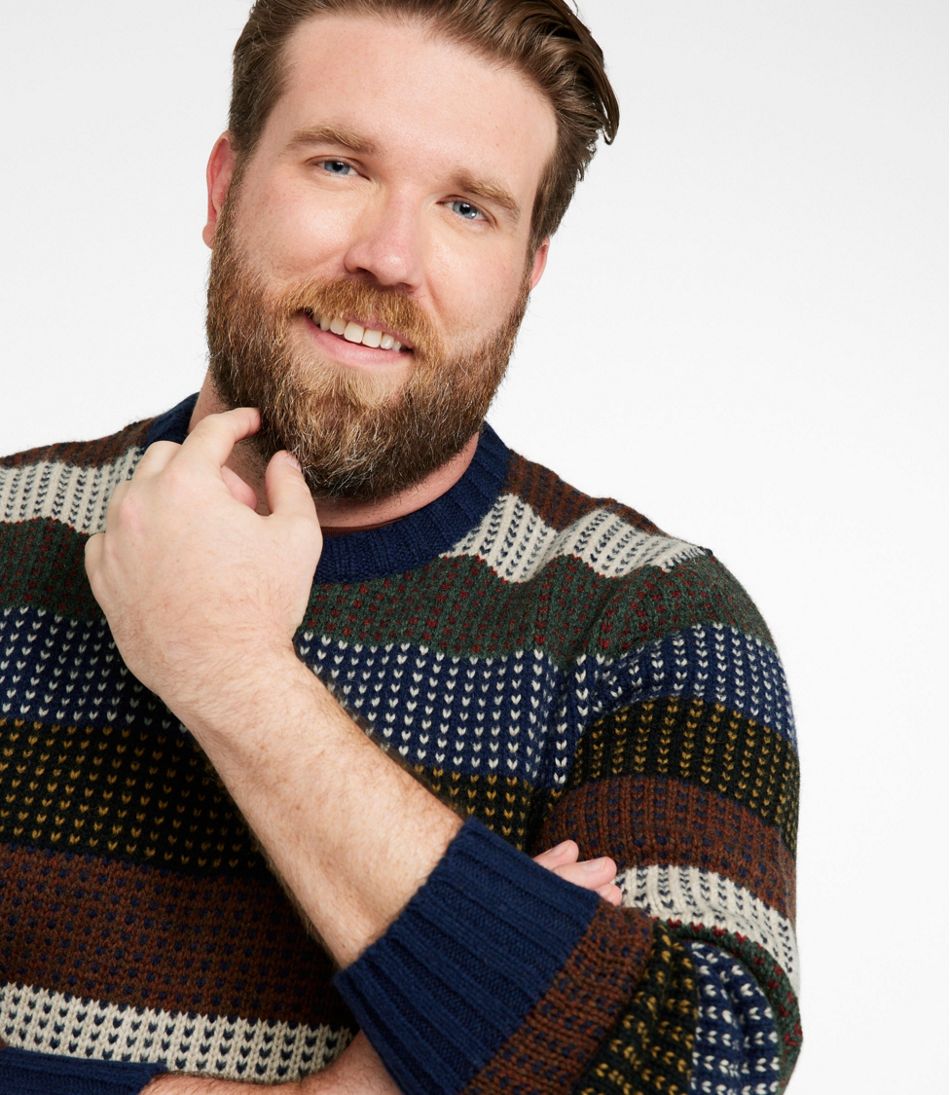 Stripe Crewneck Men's Signature 1980 Matinicus Rock Sweater