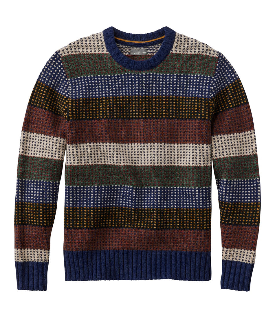 Men's Signature 1980 Matinicus Rock Sweater Crewneck Stripe