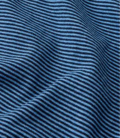 Men's All Seasons Cotton Blend Sweater, Crewneck, Stripe