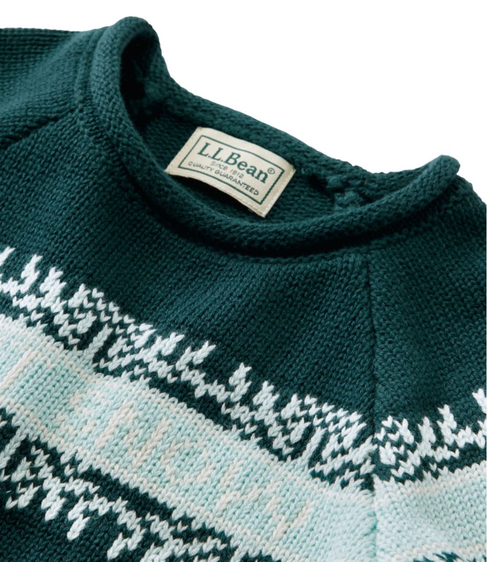 Infants' and Toddlers' Cotton Rollneck Sweater