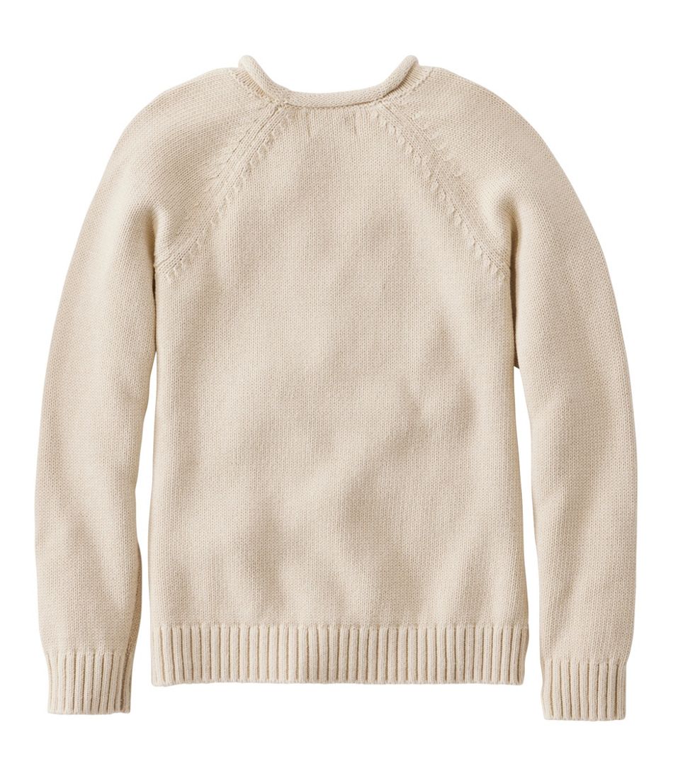 Kids' Cotton Rollneck Sweater