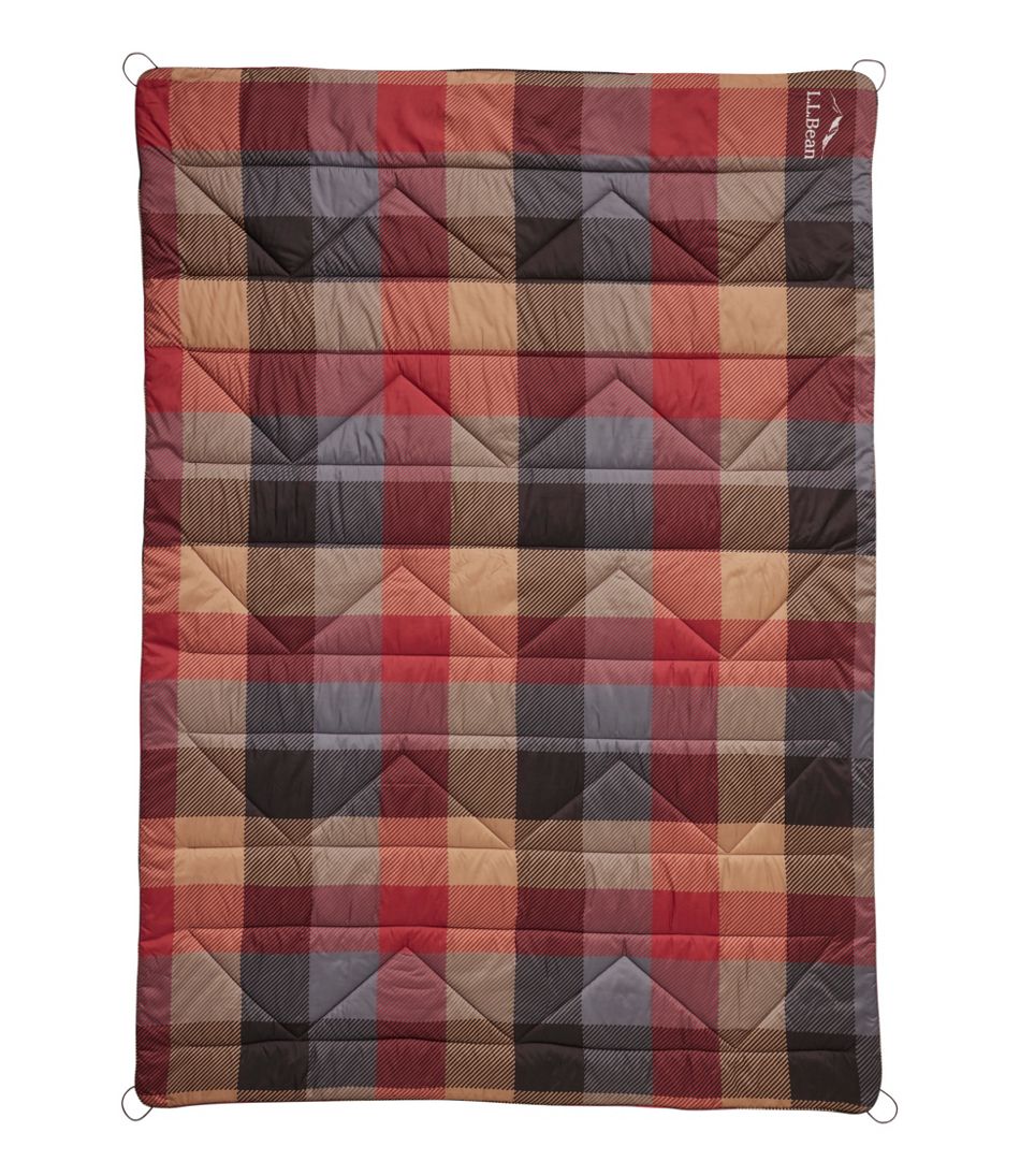 L.L.Bean Fleece Puffer Blanket