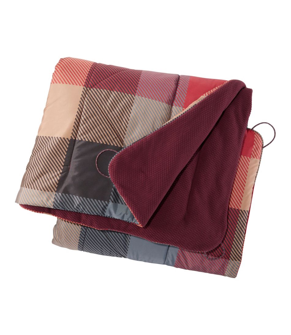 L.L.Bean Fleece Puffer Blanket