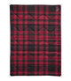Black/Royal Red Plaid