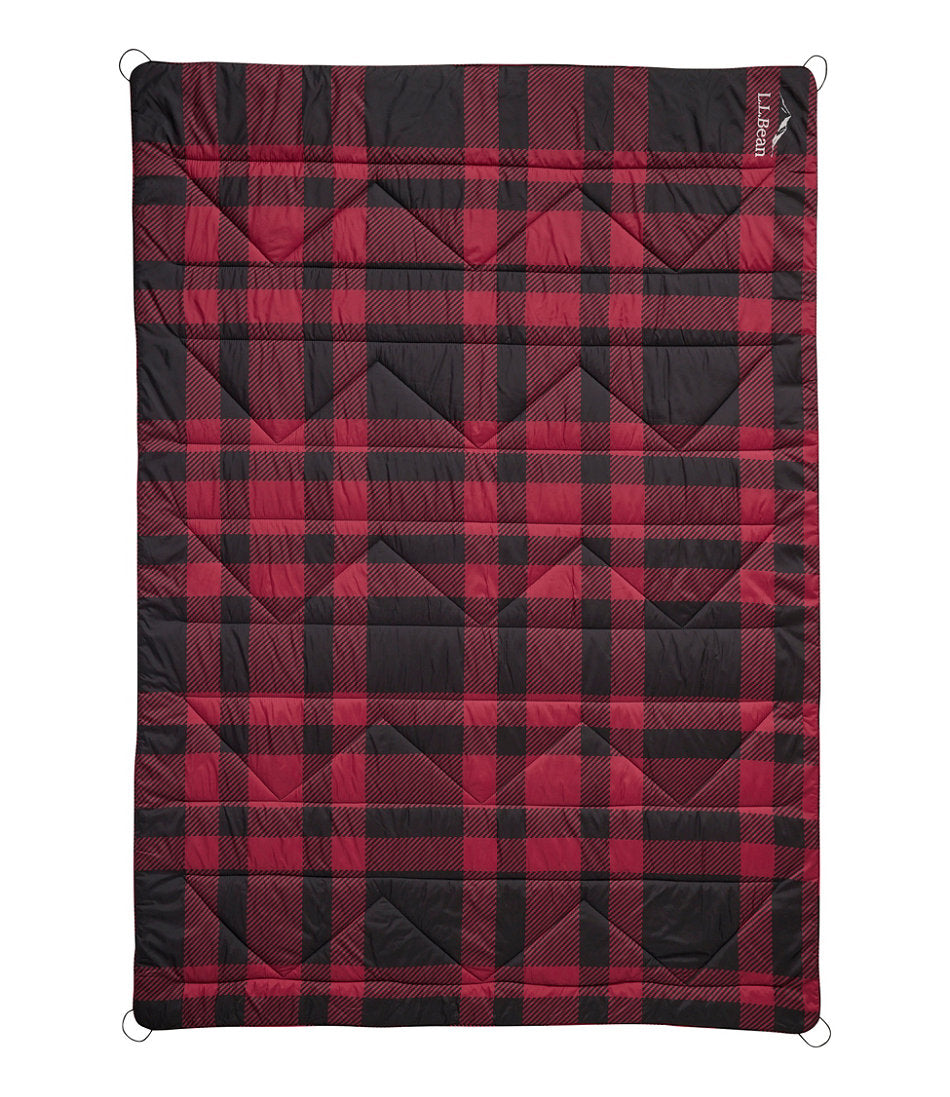 L.L.Bean Fleece Puffer Blanket