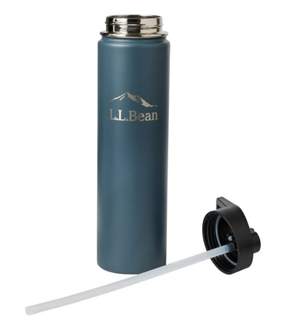 Bean Canteen Insulated Straw Water Bottle, 25 oz.