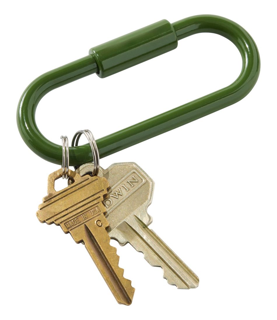 Enamel Oval Keyring
