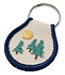 Trees Embroidered Patch Charm
