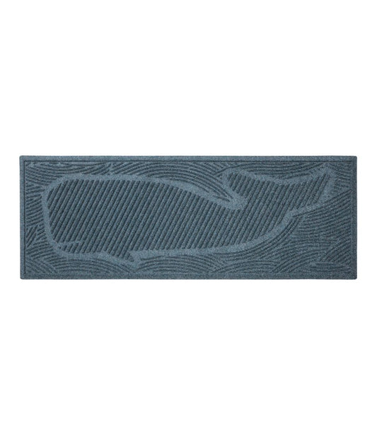 Everyspace Recycled Waterhog Wide Doormat, Swimming Whale