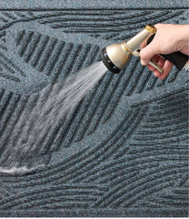 Swimming Whale Everyspace Recycled Waterhog Wide Doormat