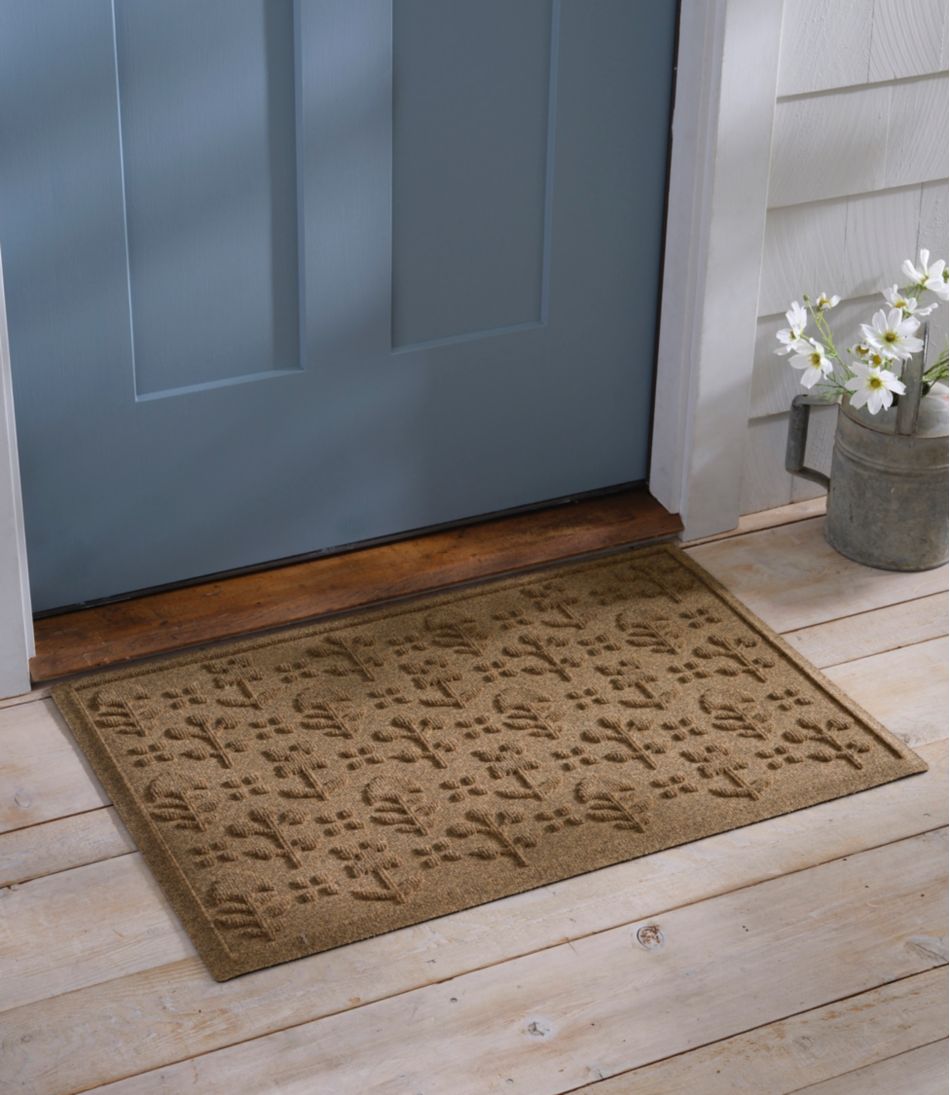 Botanical Floral Everyspace Recycled Waterhog Doormat