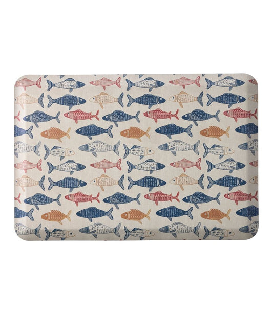 Happy Feet Comfort Mat, Fish