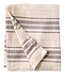 Stripe Lightweight Cotton Gauze Throw
