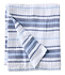 Stripe Lightweight Cotton Gauze Throw