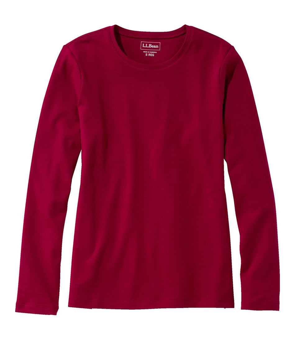 Long-Sleeve Crewneck Women's L.L.Bean Tee