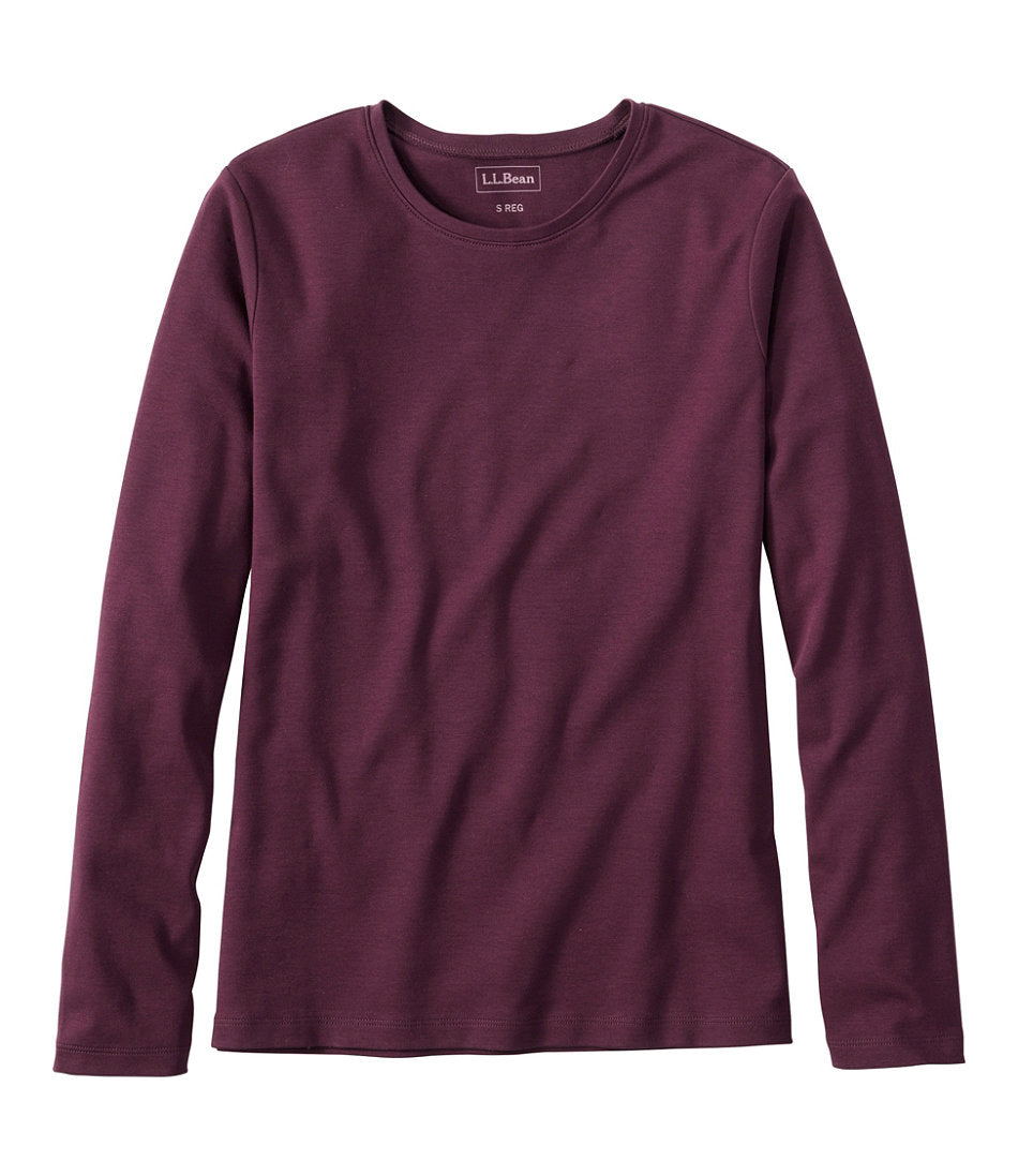 Long-Sleeve Crewneck Women's L.L.Bean Tee
